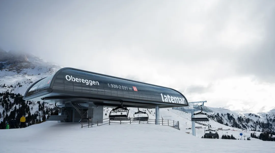 Latemar Dolomites, nuova seggiovia 'Obereggen' e nuovo skilift 'Eben' per la stagione invernale 2026/2027