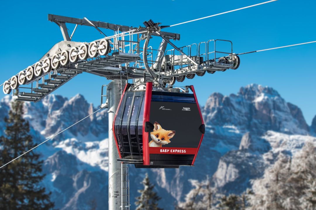 Paganella Ski, le novità per la stagione invernale 2023/2024 tra cui la telecabina “Baby Express”