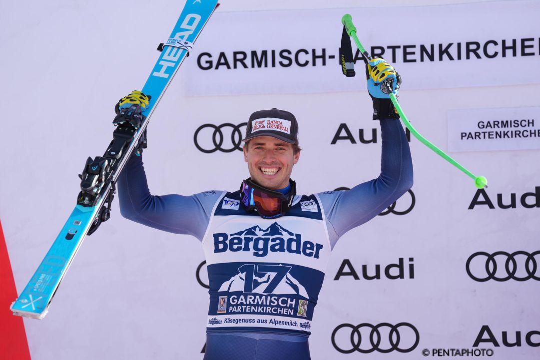 Guglielmo Bosca: 'Dopo il podio di Garmisch mi sento più carico e sereno. Ho più coraggio di rischiare'
