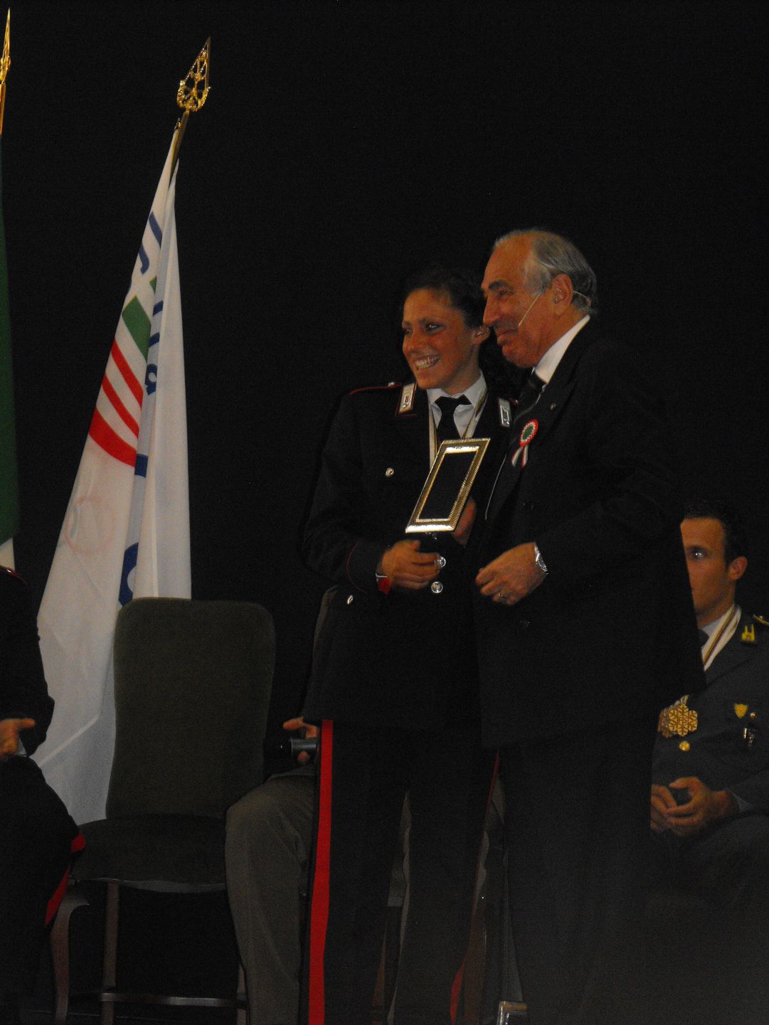La premiazione di Federica Brignone