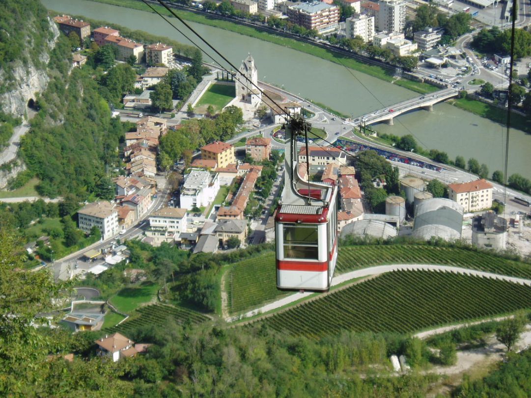 L'impianto di collegamento Trento-MonTe Bondone srà una cabinovia?