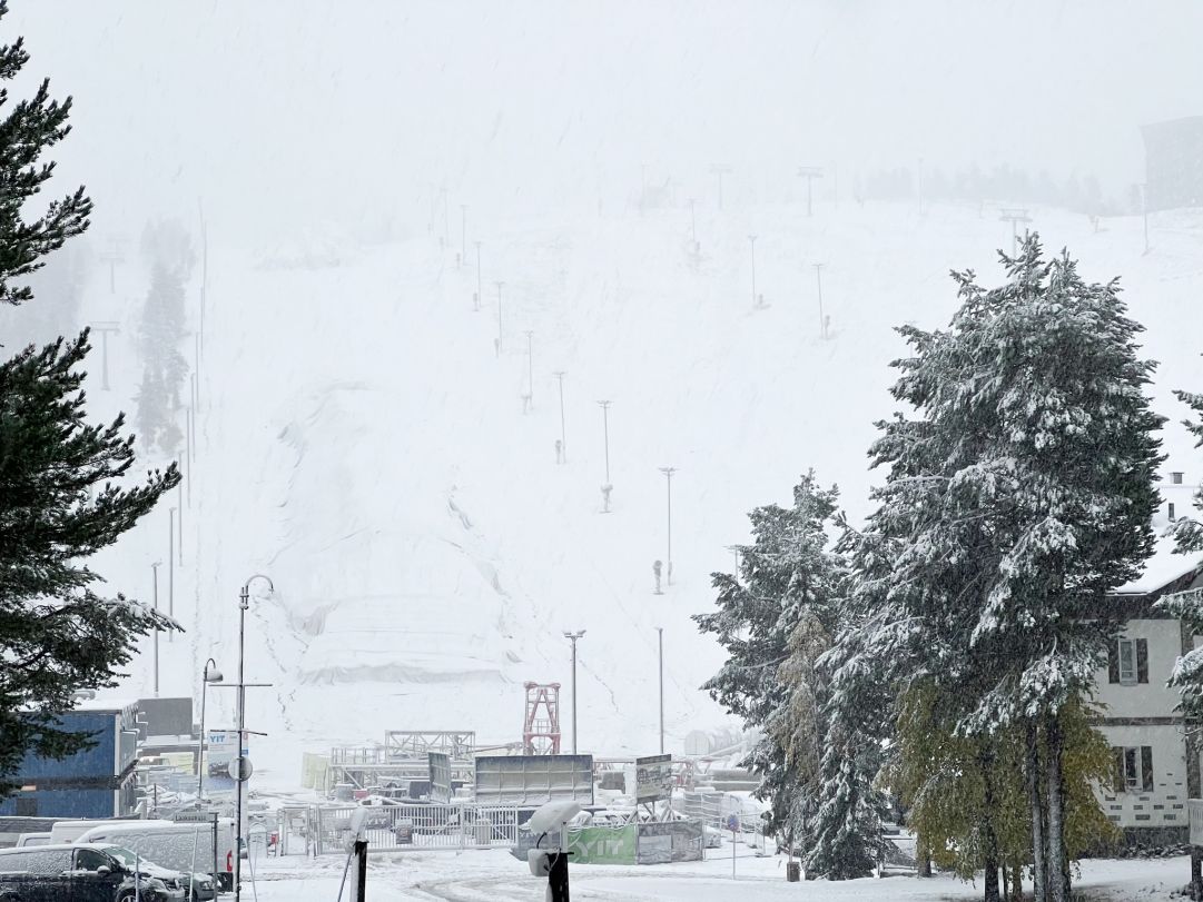 Forti Nevicate in Finlandia. Levi annuncia l'inizio di stagione per il 6 ottobre