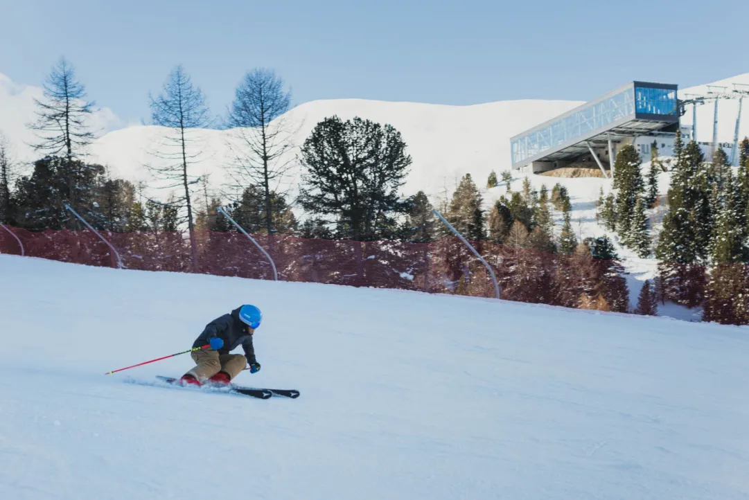 Ciampac, la pista nera nel bosco tra le più tecniche della Val di Fassa