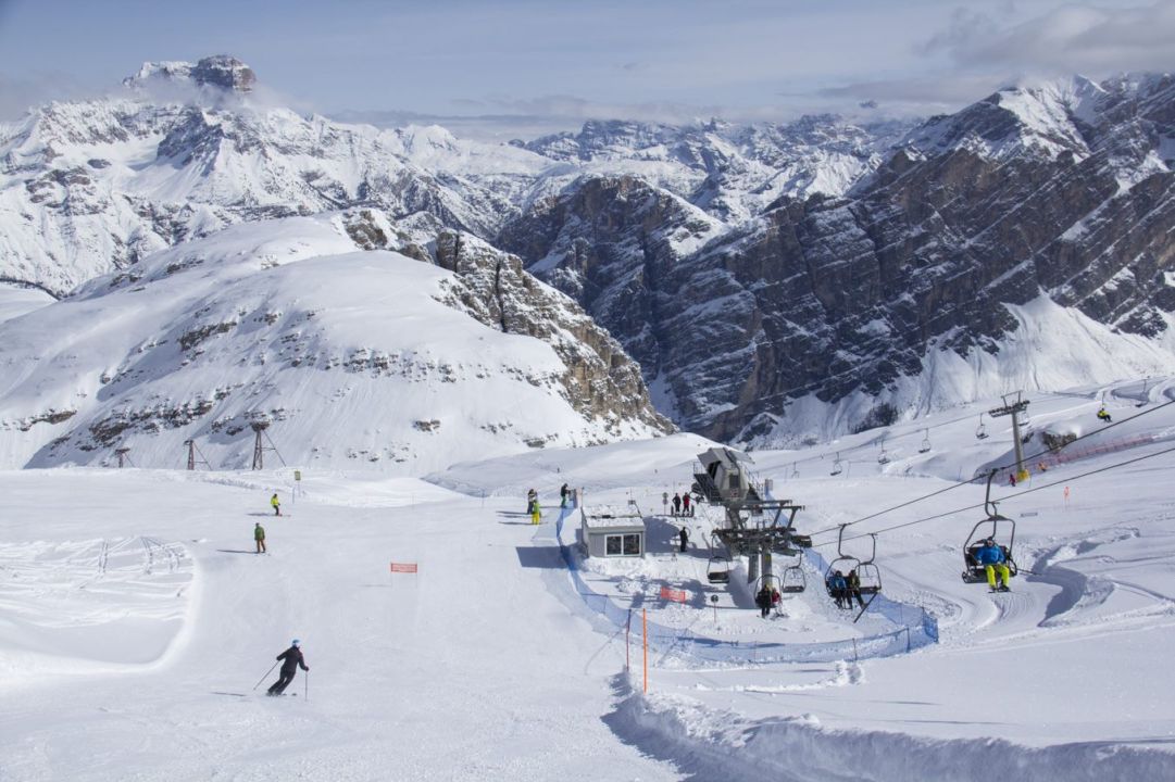 Cortina Skiworld. Neve permettendo, la stagione invernale parte il 26 novembre