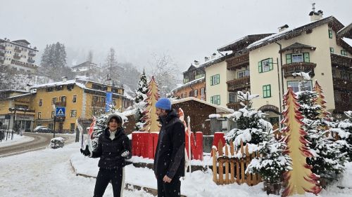 Massimiliano Rosolino e Samanta Togni