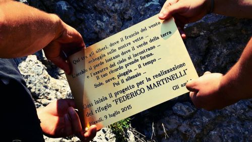 L’Aquila, si chiede aiuto per la realizzazione del Rifugio intitolato a Federico Martinelli, giovane scomparso due anni fa