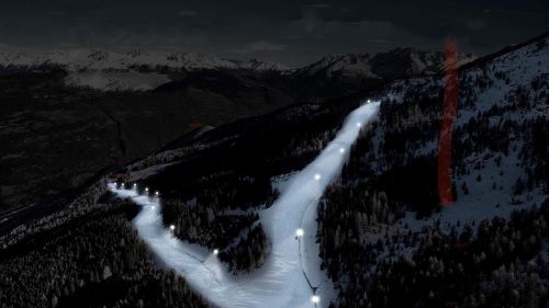 Nella ski area Aprica-Corteno Golgi ci sarà la pista da sci in notturna più lunga d’Europa