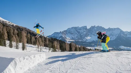 Carezza Dolomites, il comprensorio sciistico ideale per le famiglie, apprezzato anche dai campioni