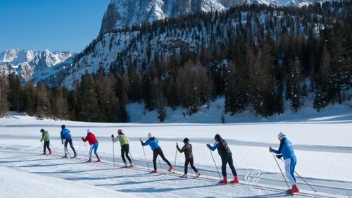 A Cortina d'Ampezzo grande successo per l'inizio di stagione dello sci di fondo