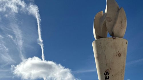 La Fiamma Olimpica arriva sulle Dolomiti
