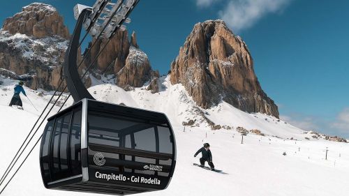 Val di Fassa, a dicembre debutta la spettacolare cabinovia 3S 