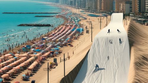 Da Laigueglia a Jesolo: lo sci nelle località di mare