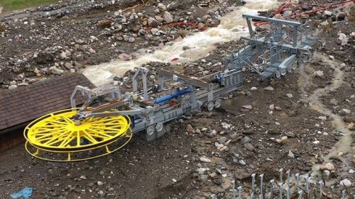 Limonetto, un fiume di fango travolge la stazione della seggiovia Pernante