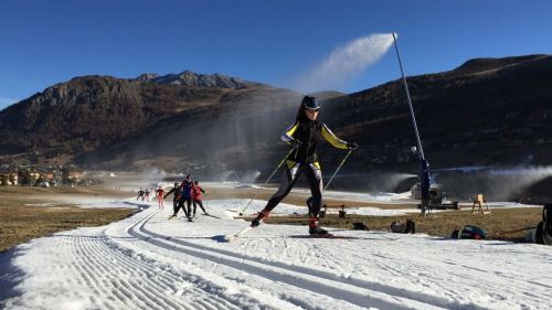  Pista di fondo allestita a ottobre 2015