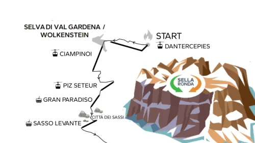 Mappa fiamma olimpica