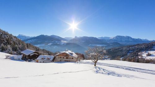 Vacanze sugli sci nei masi Gallo Rosso dell'Alto Adige