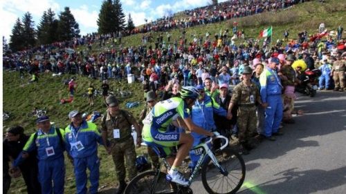 31 maggio, il Giro d'Italia arriva sul Monte Zoncolan