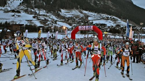 La partenza da Corvara