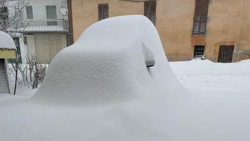 Finalmente è tornata la neve copiosa sul basso Piemonte e sugli Appennini