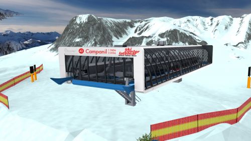 A Pampeago nuova seggiovia "Campanil" ed una nuova pista da sci 