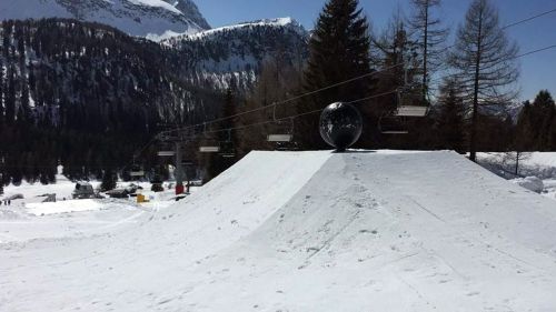 Skiarea San Pellegrino, lo snowpark rimane aperto fino al 15 aprile