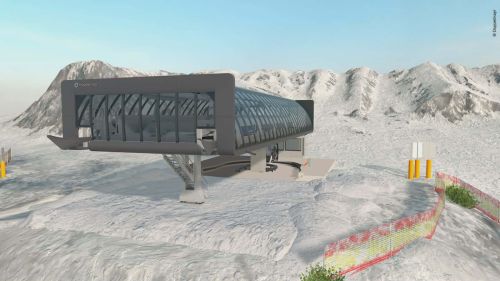 Stazione nuova cabinovia Bobbio