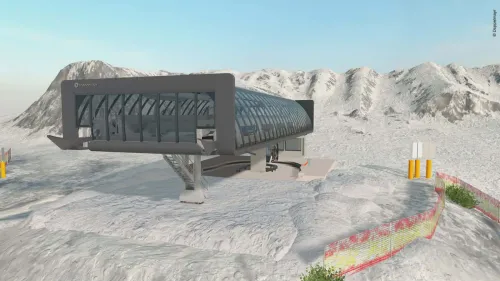 Stazione nuova cabinovia Bobbio