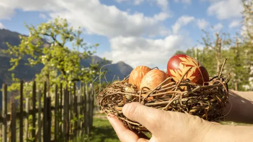 Trascorrere la Pasqua in un Maso Gallo Rosso per vivere le tradizioni contadine dell’Alto Adige