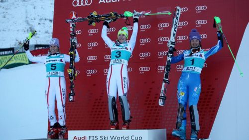 Aksel Lund Svindal fa doppietta a Lake Louise. Quinto Werner Heel