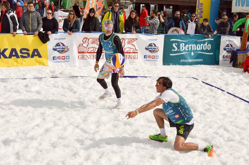 prato Nevoso snow volley