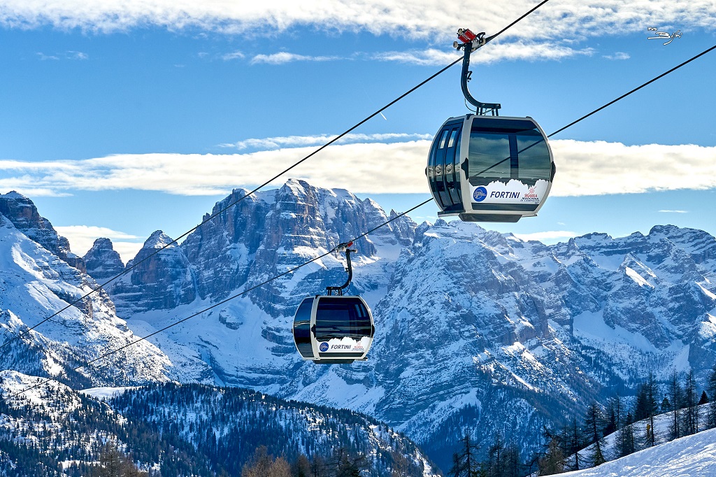 Madonna di Campiglio, inaugurata la nuova cabinovia Fortini-Pradalago