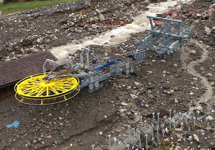 Limonetto, un fiume di fango travolge la stazione della seggiovia Morel