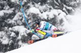 Clement Noel guida la prima manche dello slalom di Wengen. Hirscher fuori dal podio virtuale