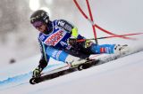 Matts Olsson comanda la prima manche del gigante di Saalbach-Hinterglemm. Indietro Marcel Hirscher