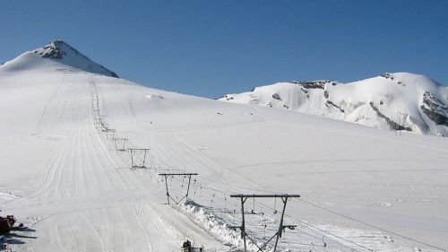 Skilift al ghiacciaio dello stelvio