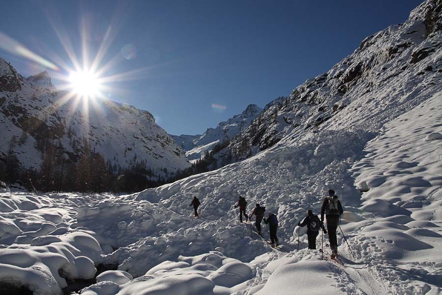 Testa del Grand Etret in Valsavarenche, nel cuore del Gran Paradiso