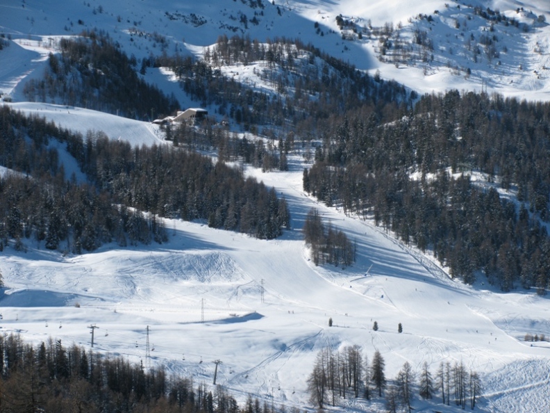 Panoramica piste centrali