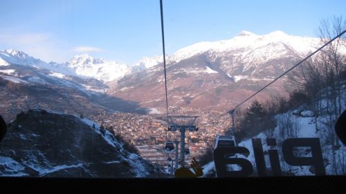 si rientra ad Aosta