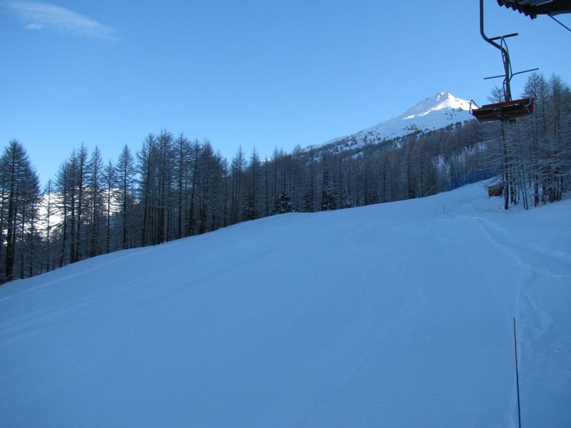 jafferau quasi tutto aperto, neve un po' scarsa