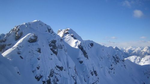 Vista su Cima Cacciatore