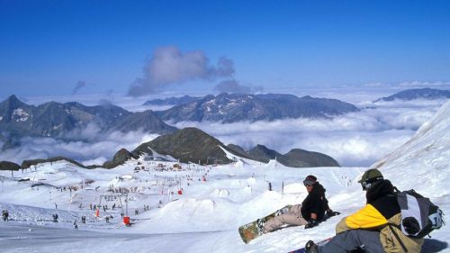 Les deux Alpes Sci Estivo sul Ghiacciaio