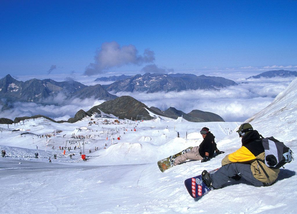 Les deux Alpes Sci Estivo sul Ghiacciaio