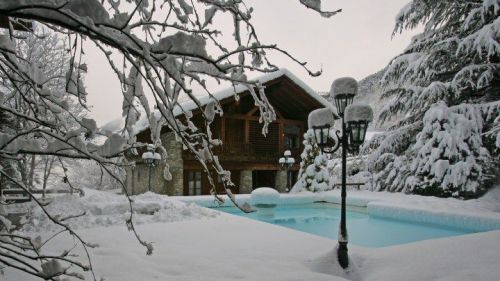 Piscina Esterna, Inverno