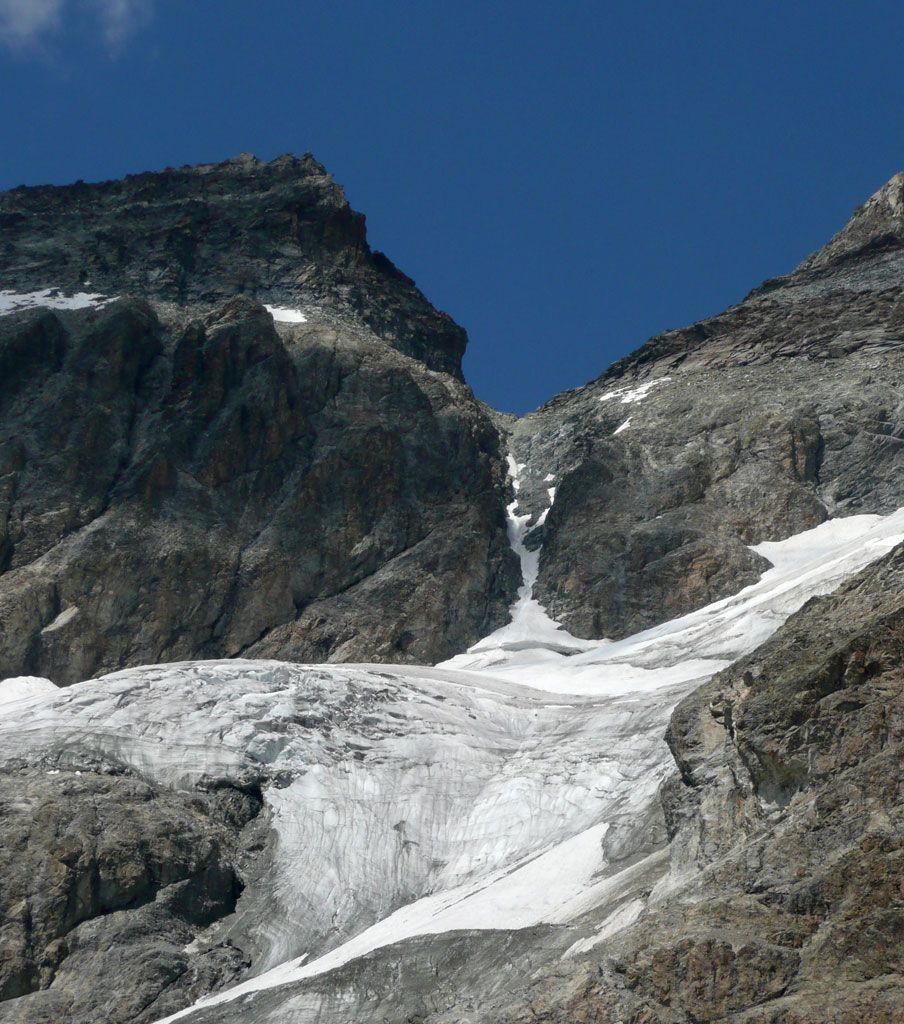 vista dal rifugio Duca degli Abruzzi