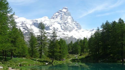 riflessi al Lago Blu