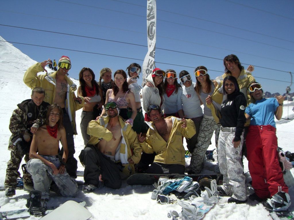 Nazca Camp a Tignes 2008