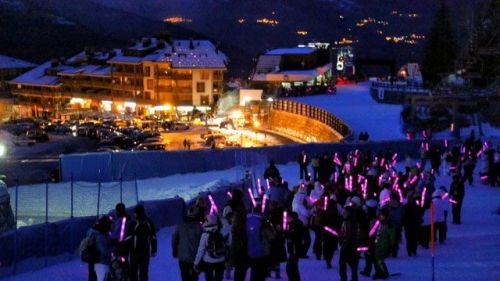 Torna I Light Pila, la fiaccolata sulla neve aperta a tutti, a Pila in Valle d’Aosta