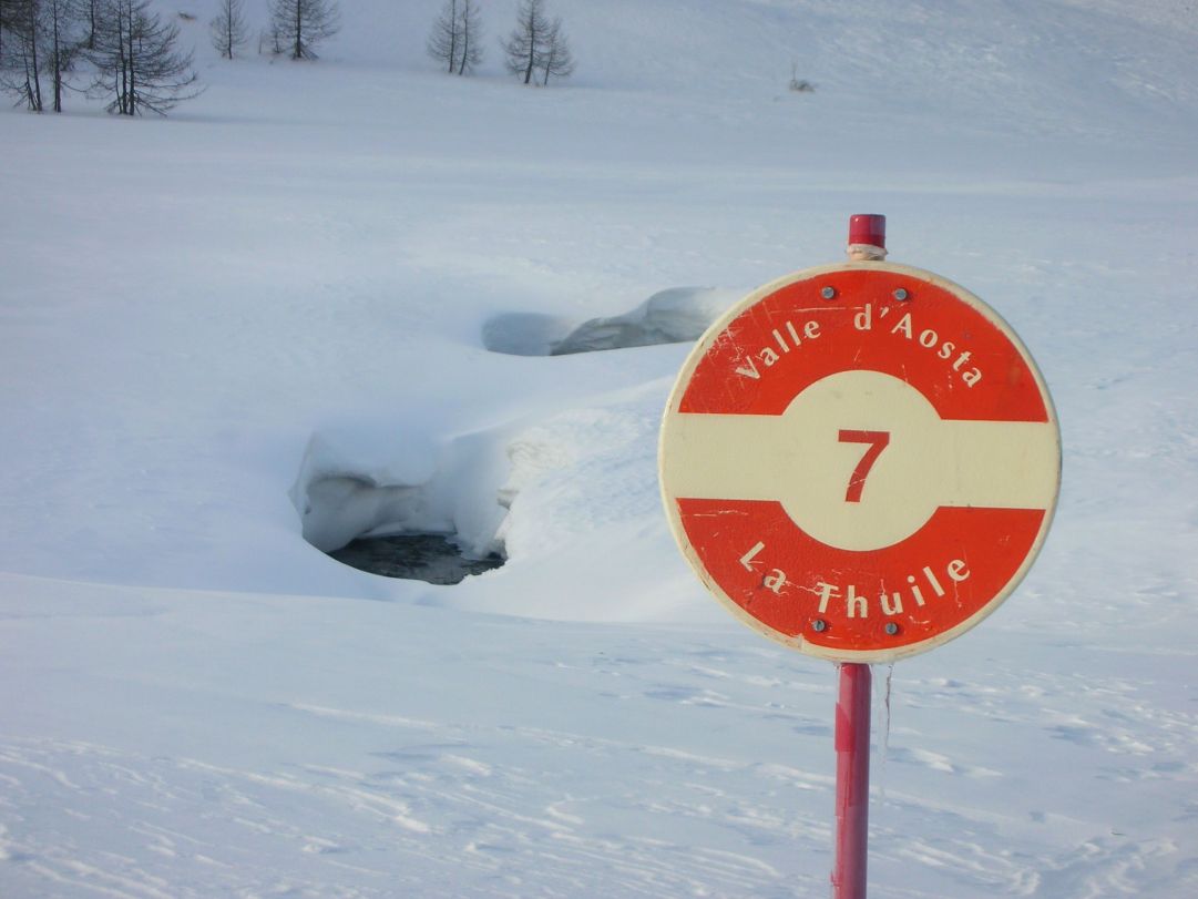 risistemazione di alcune zone della pista 7