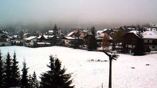 Neve anche su San Vigilio a valle