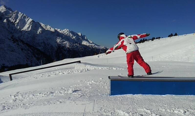 Serodine snow park al Passo del Tonale, novità 2013
credit: Facebook Adamello Ski